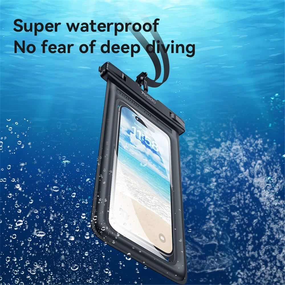 YESIDO WB50 30m Waterproof Floating Phone Pouch Touchscreen Cellphone Dry Bag for Swimming  /  Diving - 3