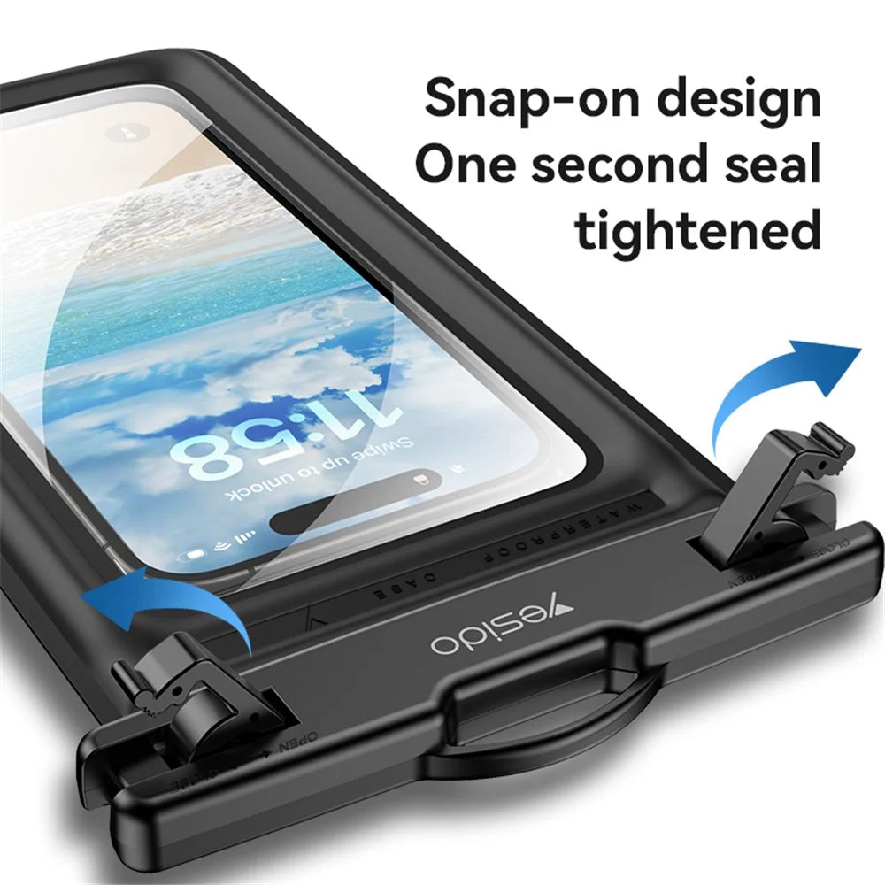 YESIDO WB50 30m Waterproof Floating Phone Pouch Touchscreen Cellphone Dry Bag for Swimming  /  Diving - 5