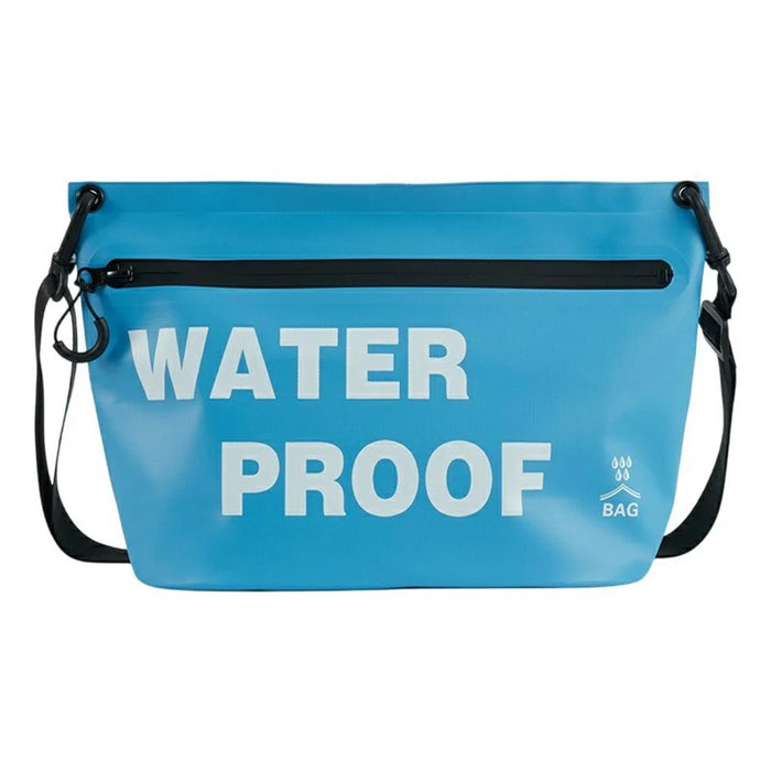 IPX7 Waterproof Bag Multi-Function Beach Pouch Phone Dry Bag for Swimming / Outdoor Activities with Strap - Blue - 1