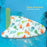 Children Swimming Training Float Board EPS Swim Board Auxiliary Kickboard, 42x34x4cm - Dinosaur - 2