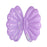 130 x 70cm Pearl Shell Inflatable Pool Float for Beach Lake Party Portable PVC Floating Lounger, Purple - 1