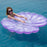 130 x 70cm Pearl Shell Inflatable Pool Float for Beach Lake Party Portable PVC Floating Lounger, Purple - 7