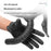 ROCKBROS 1Pair Cycling Gloves Full Finger Touchscreen for Men Women Road Mountain Bike Shock Absorbing Breathable Gloves - Black/S - 3