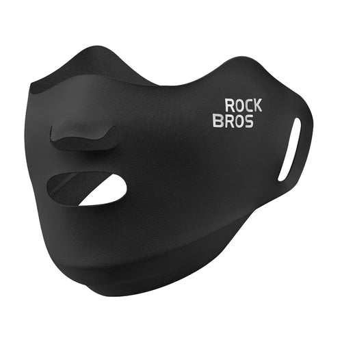 ROCKBROS KZ019 Reflective Outdoor Cycling Face Mask Windproof Face Cover for Men Women - Black / One Size - 1