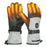 Heated Gloves 3-Level Temperature Control Electric Warming Gloves with 2Pcs 5000mAh Battery for Cycling Skiing - Grey / One Size - 1