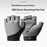 ROCKBROS 16220058 Cycling Gloves Half Finger Mountain Road Bike Gloves Shock Absorbing Breathable for Summer - Black|M - 2