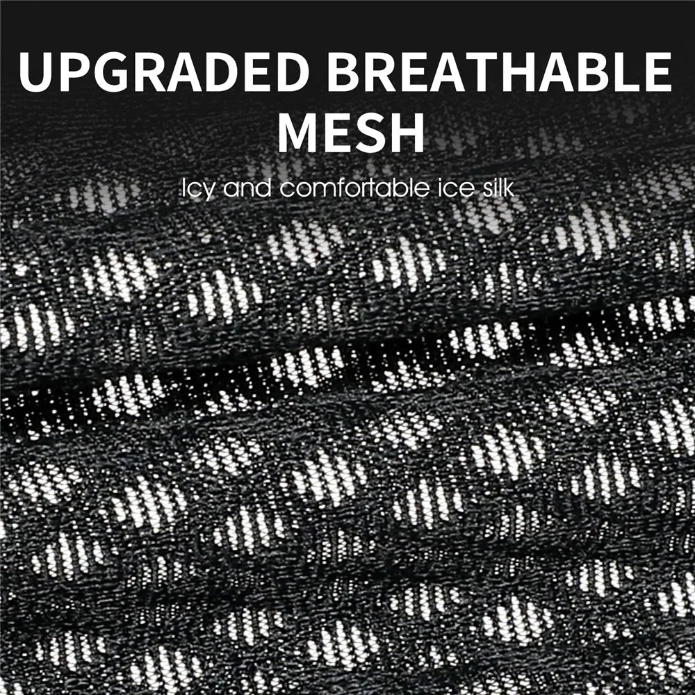 WEST BIKING YP0201304 Outdoor Bike Cycling Sunproof Breathable Cap Scarf Face Cover Headgear with Brim - Black/Grey - 3