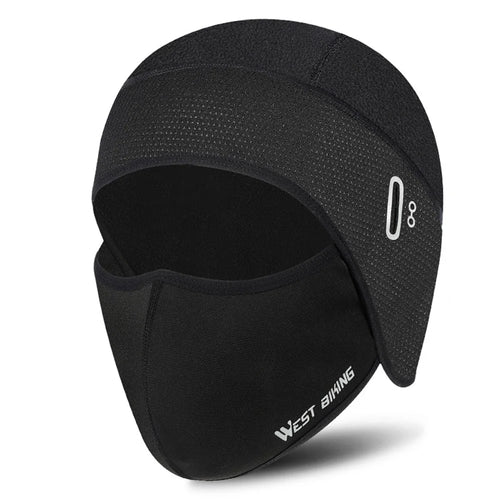 WEST BIKING YP0201312 Winter Balaclava Face Cover Thermal Cap Windproof Fleece Helmet Liner for Ski Sports MTB Bicycle Cycling - 1
