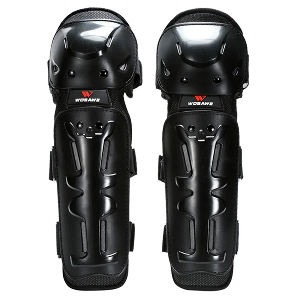 WOSAWE ML311-HZ 1 Pair Men Women Motorcycle MTB Bike Roller Skating Anti-fall Long Elbow Pads PE Shell+Velvet Breathable Ski Snowboard Elbow Guard - 2