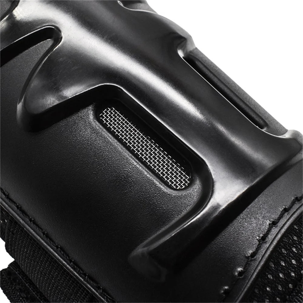 WOSAWE ML311-HZ 1 Pair Men Women Motorcycle MTB Bike Roller Skating Anti-fall Long Elbow Pads PE Shell+Velvet Breathable Ski Snowboard Elbow Guard - 4