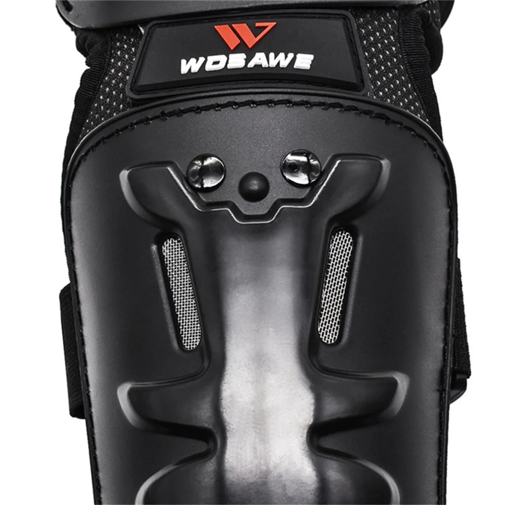 WOSAWE ML311-HZ 1 Pair Men Women Motorcycle MTB Bike Roller Skating Anti-fall Long Elbow Pads PE Shell+Velvet Breathable Ski Snowboard Elbow Guard - 7