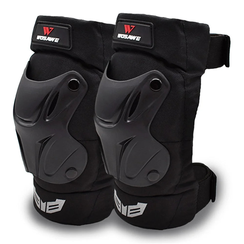 WOSAWE BC355 1 Pair Reflective Elbow Pads Moto Racing Motocross Elbow Protection Protective Guard Gear for Adult - 1