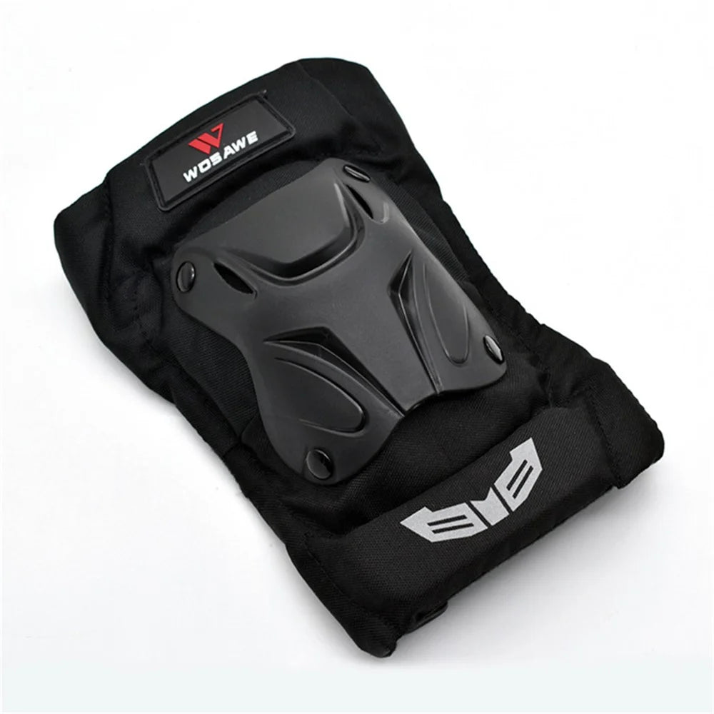WOSAWE BC355 1 Pair Reflective Elbow Pads Moto Racing Motocross Elbow Protection Protective Guard Gear for Adult - 3