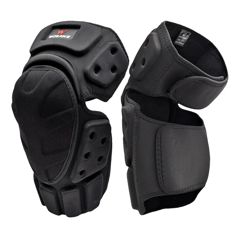 WOSAWE BC332-HZ 1 Pair Adult Motorcycle Elbow Pads Motocross Elbow Protection Moto Racing Adjustable Protective Guard Gear - 1