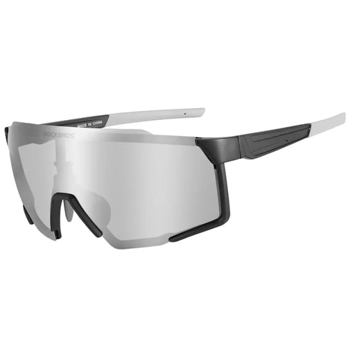 ROCKBROS SP22 Polarizing Men Women Sports Outdoor Windproof Sandproof Bicycle Cycling Glasses with Myopia Frame - Black - 1