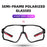 ROCKBROS 10133 Photochromic Cycling Sunglasses Polarized Windproof Eyeglasses Riding Eyewear - Black - 2