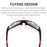 ROCKBROS 10133 Photochromic Cycling Sunglasses Polarized Windproof Eyeglasses Riding Eyewear - Black - 4