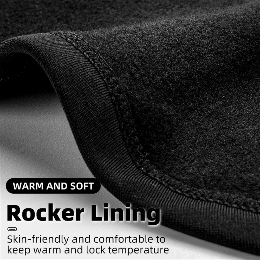 ROCKBROS Face Mask Soft Keeping Warm Windproof Cycling Head Scarf for Men and Women - Short Scarf - 4