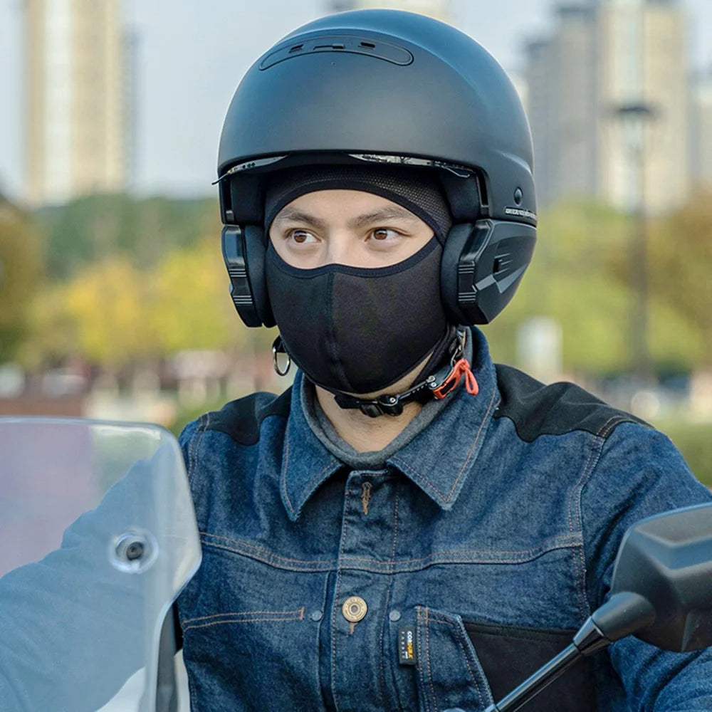 ROCKBROS LF8308 Winter Cap Bike Balaclava Bicycle Cap Glasses Hole Bandana Sports Running Headband Windproof Face Mask - 7