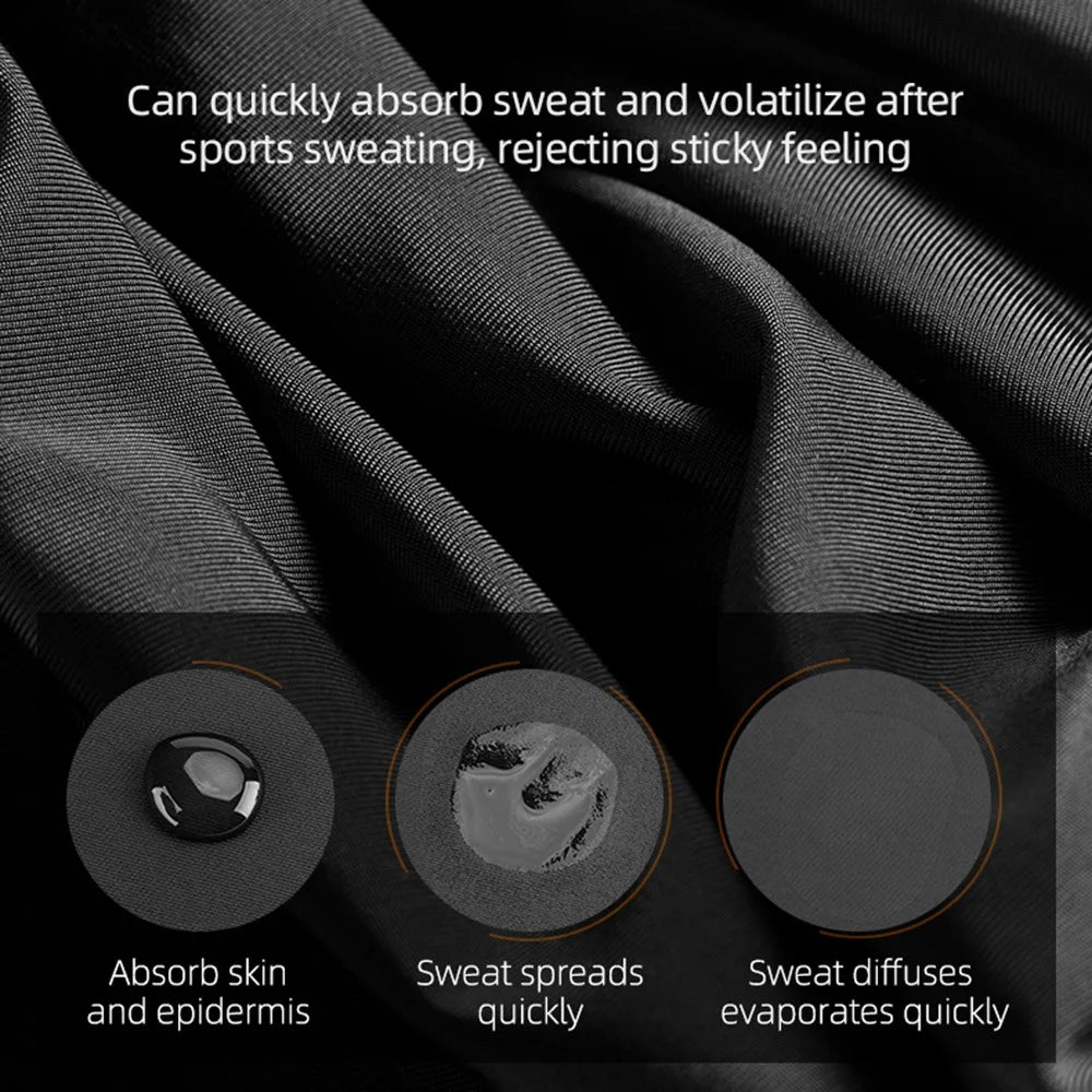 ROCKBROS LF8111 Balaclava Face Cover Outdoor Cycling Breathable Ice Silk Sunproof Neck Gaiter Scarf - Grey/without Glasses Hole - 4