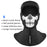 ROCKBROS YPP055 Skull/Spider Pattern Winter Motorcycle Cycling Head Scarf Helmet Liner Balaclava Face Mask - Skull/S - 2