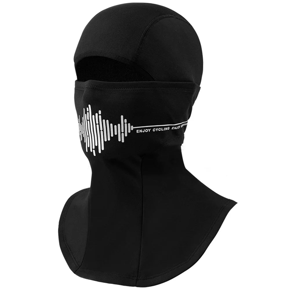 ROCKBROS YPP052 Motorcycle Cycling Head Scarf Winter Fleece Lined Balaclava Face Mask - 1