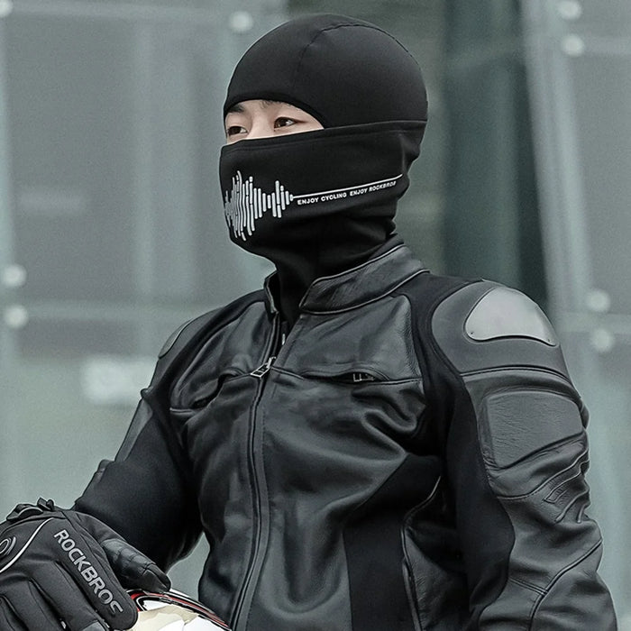 ROCKBROS YPP052 Motorcycle Cycling Head Scarf Winter Fleece Lined Balaclava Face Mask - 3