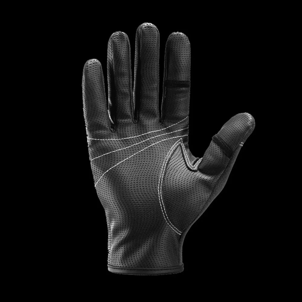 KYNCILOR A0061 Full Finger Gloves Breathable Outdoor Sports Anti-slip Fishing Gloves - Black/M - 5