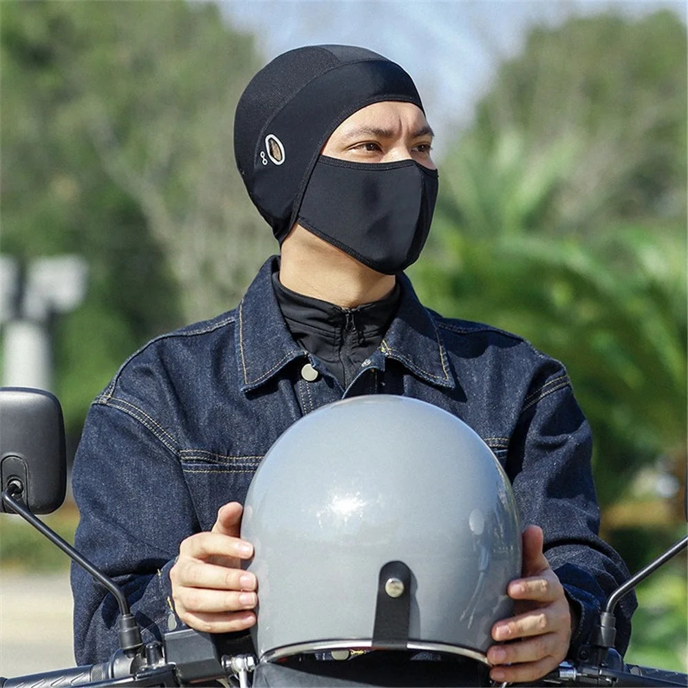 WEST BIKING YP0201329 Summer Cycling Cooling Ice Silk Head Cap Motorbike Bicycle Breathable Face Mask - 7