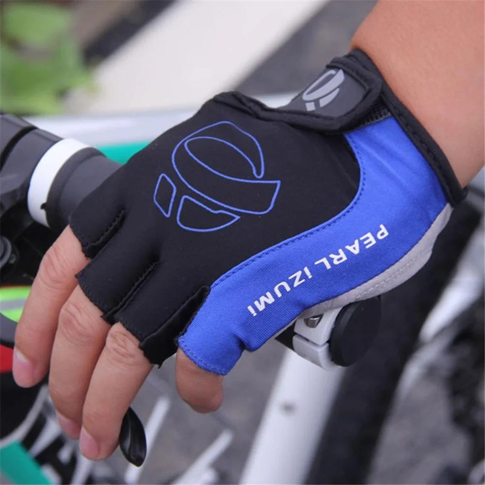 LF-L003 1 Pair Cycling Gloves Half Finger MTB Bicycle Gloves Breathable Foam Padded Biking Gloves for Cycling Workout Gym - Yellow / M - 6