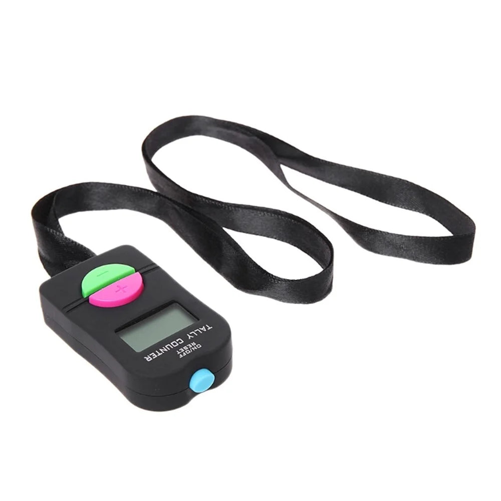Electronic Tally Counter Manual Addition Subtraction Counter Clicker Golf Football Sports Handheld Counter - 1
