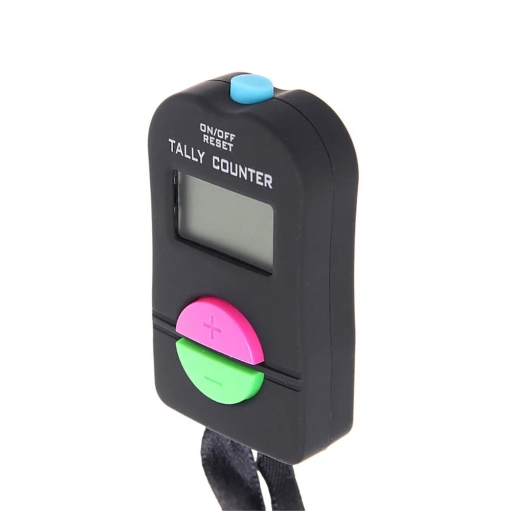 Electronic Tally Counter Manual Addition Subtraction Counter Clicker Golf Football Sports Handheld Counter - 2