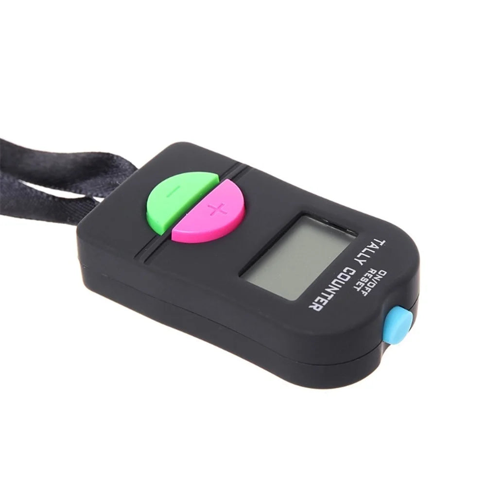 Electronic Tally Counter Manual Addition Subtraction Counter Clicker Golf Football Sports Handheld Counter - 3