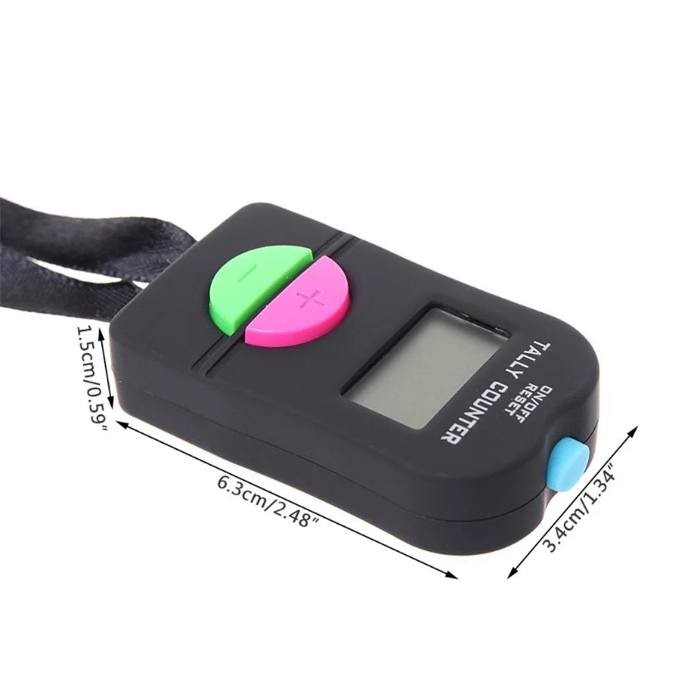 Electronic Tally Counter Manual Addition Subtraction Counter Clicker Golf Football Sports Handheld Counter - 6
