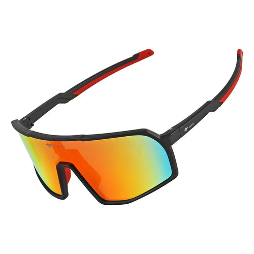 WOLFILIST Bicycle Eyewear Anti-UV Polarized Eyeglasses Film Coated Cycling Sunglasses - Red - 1