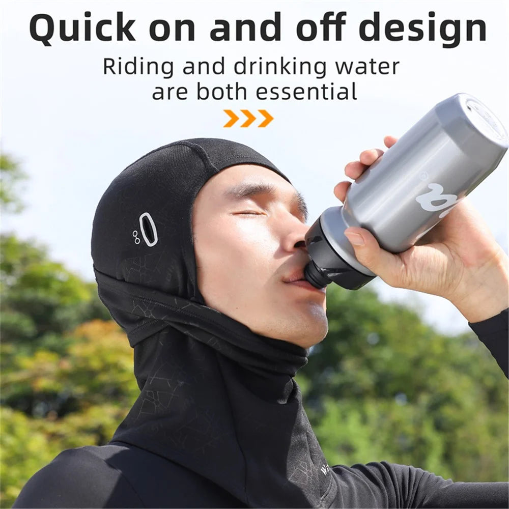 WEST BIKING YP0201398 Winter Warm Neck Gaiter Outdoor Cycling Skiing Elastic Bandana Face Cover - 4