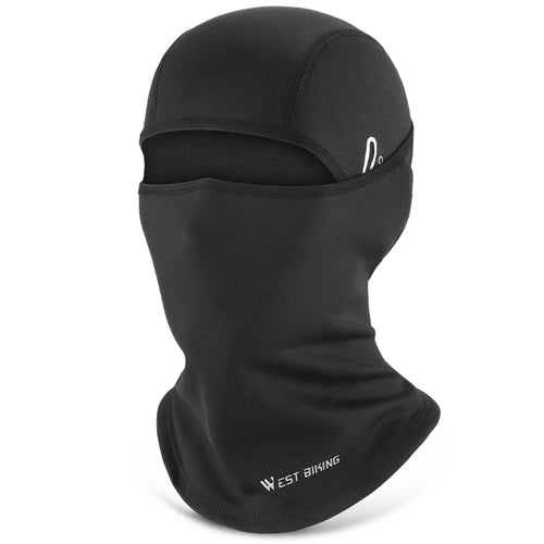 WEST BIKING YP0201397 Winter Motorcycling Cycling Headwear Neck Gaiter Warm Fleece Head Face Cover with Glasses Hole - 1