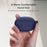 Silicone Sleeve for Anker Soundcore Liberty 4 , Bluetooth-compatible Earphone Charging Case Anti-dust Cover - Blue - 4