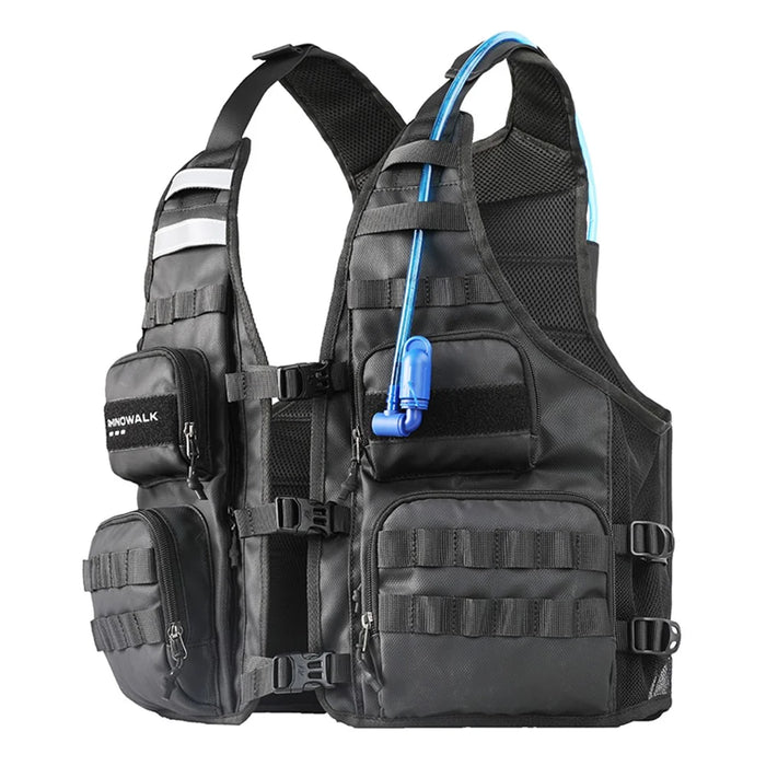 RHINOWALK M2012 Outdoor Sports Vest Multiple Pocket Water Storage System Breathable Fishing Vest for Cycling, Riding - 2