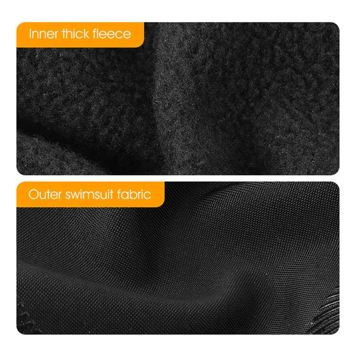 WEST BIKING YP0211236 One Pair Winter Sports Cycling Gloves Touch Screen Thermal Fleece Hand Protector - M - 6