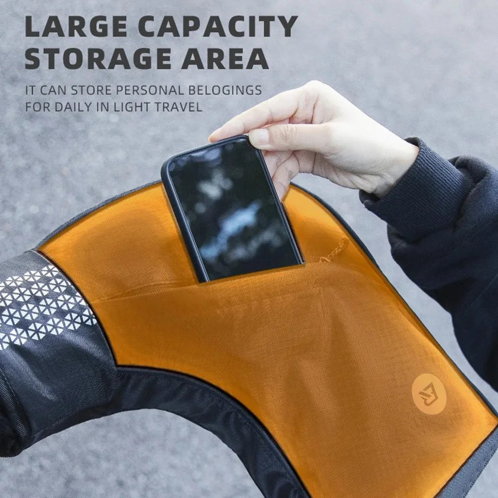 ROCKBROS D80 1 Pair Windproof Bicycle Gloves Handlebar Cover Thermal Bicycle Cycling Mittens - 3