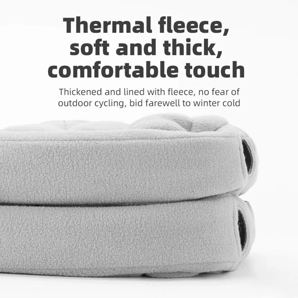 ROCKBROS D80 1 Pair Windproof Bicycle Gloves Handlebar Cover Thermal Bicycle Cycling Mittens - 4