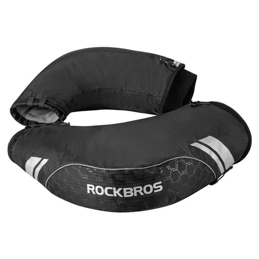 ROCKBROS D39-1 1Pair Bicycle Handlebar Gloves Winter Cycling Windproof Warm Mittens Hand Cover for E-Bike - 1