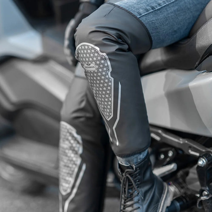 ROCKBROS TT017 Winter Warm Knee Pads Gears Motorcycle Leg Warmers Fleece Long Leg Sleeves - S / M - 2