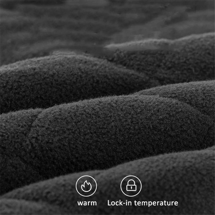 ROCKBROS TT017 Winter Warm Knee Pads Gears Motorcycle Leg Warmers Fleece Long Leg Sleeves - S / M - 5