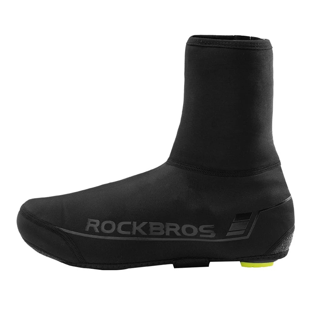 ROCKBROS LF1052 1 Pair Winter Road Cycling Shoe Covers Windproof Bicycle Overshoes Protectors - S - 6