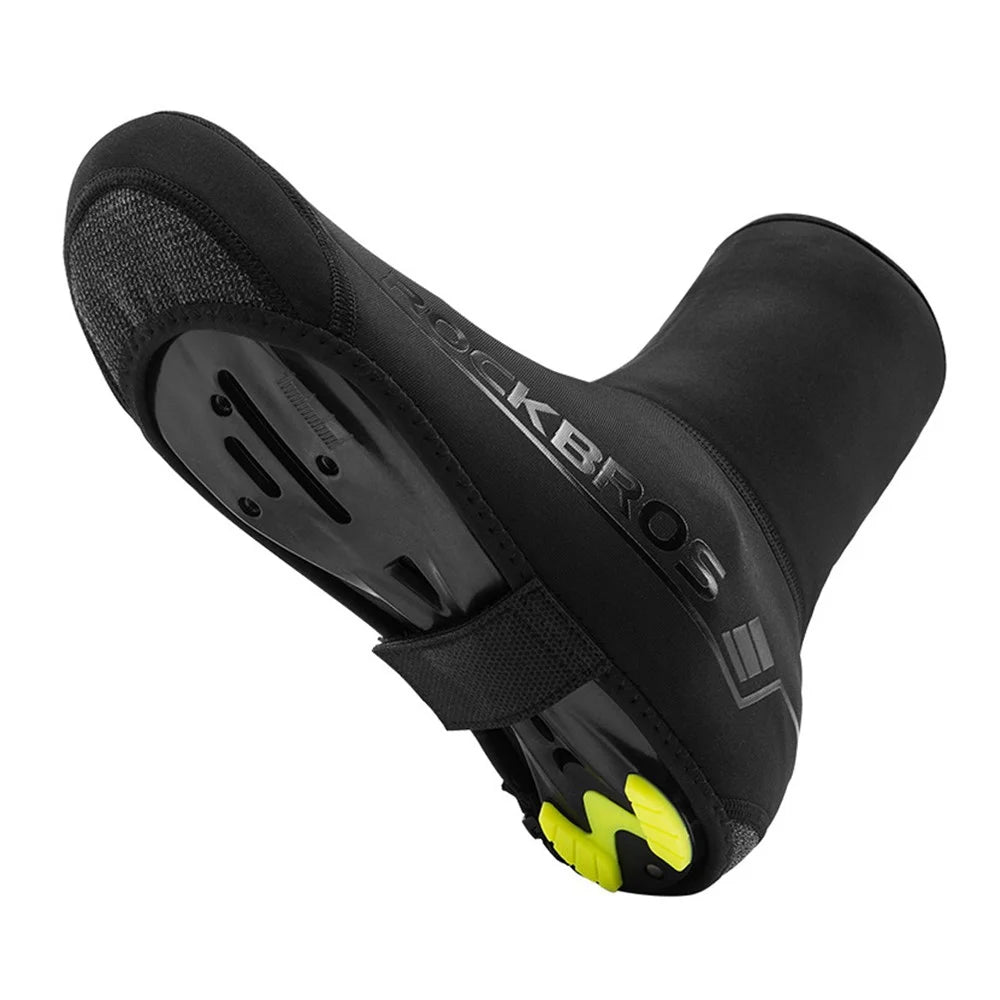 ROCKBROS LF1052 1 Pair Winter Road Cycling Shoe Covers Windproof Bicycle Overshoes Protectors - S - 7