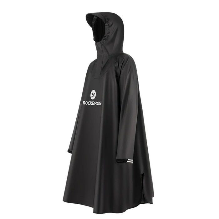 ROCKBROS YPY022 Cycling Raincoat Women Men Outdoor Camping Hiking Rain Poncho with Hood - 1