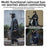 ROCKBROS YPY022 Cycling Raincoat Women Men Outdoor Camping Hiking Rain Poncho with Hood - 4