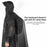 ROCKBROS YPY022 Cycling Raincoat Women Men Outdoor Camping Hiking Rain Poncho with Hood - 6